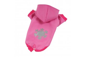 Bunda Softshell - růžová XL