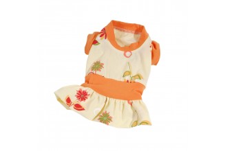 Šaty Summer - oranžová (doprodej skladových zásob) XXS